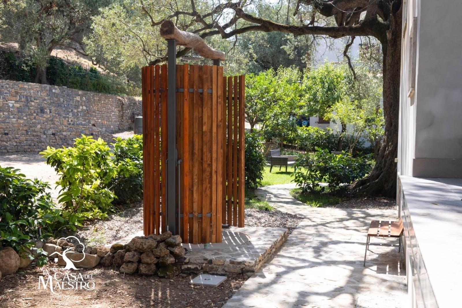 La Casa Del Maestro Attico Apartment Pisciotta Luaran gambar
