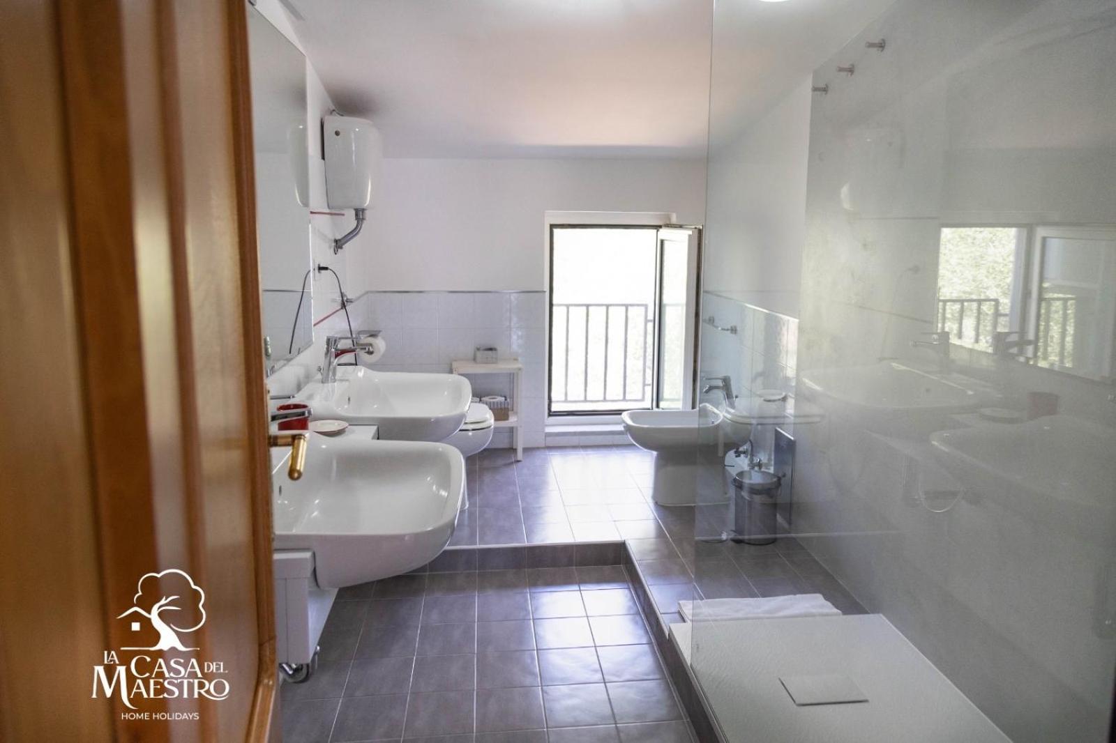La Casa Del Maestro Attico Apartment Pisciotta Luaran gambar