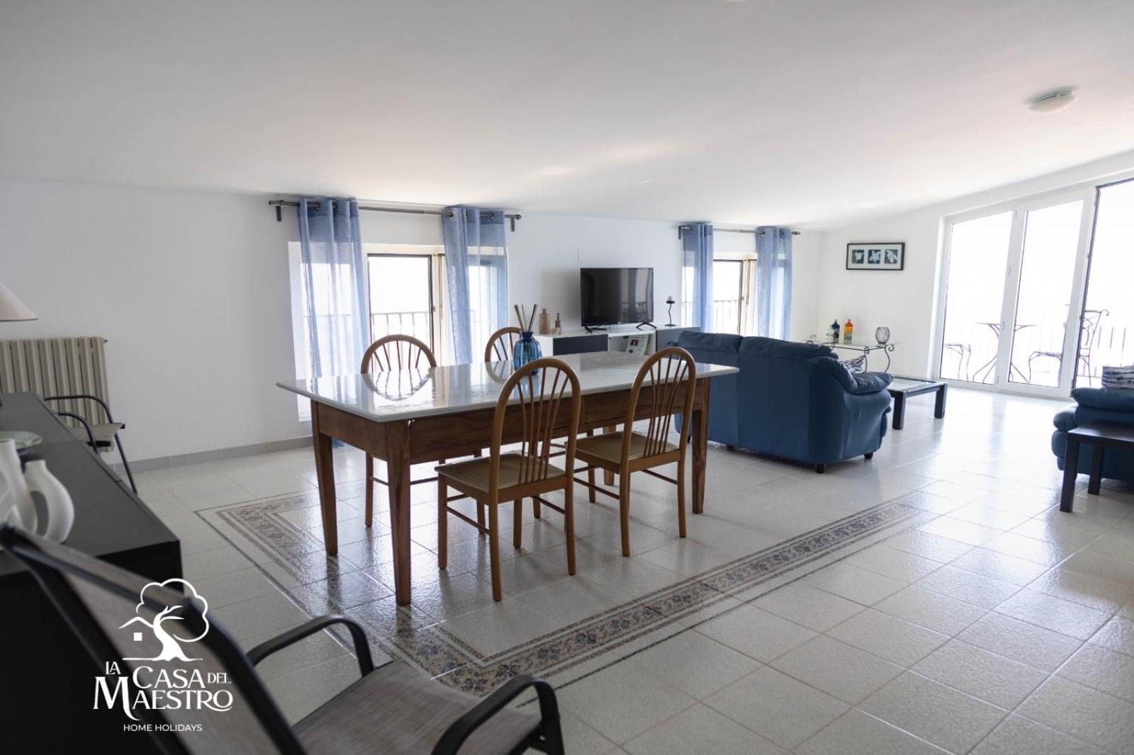 La Casa Del Maestro Attico Apartment Pisciotta Luaran gambar