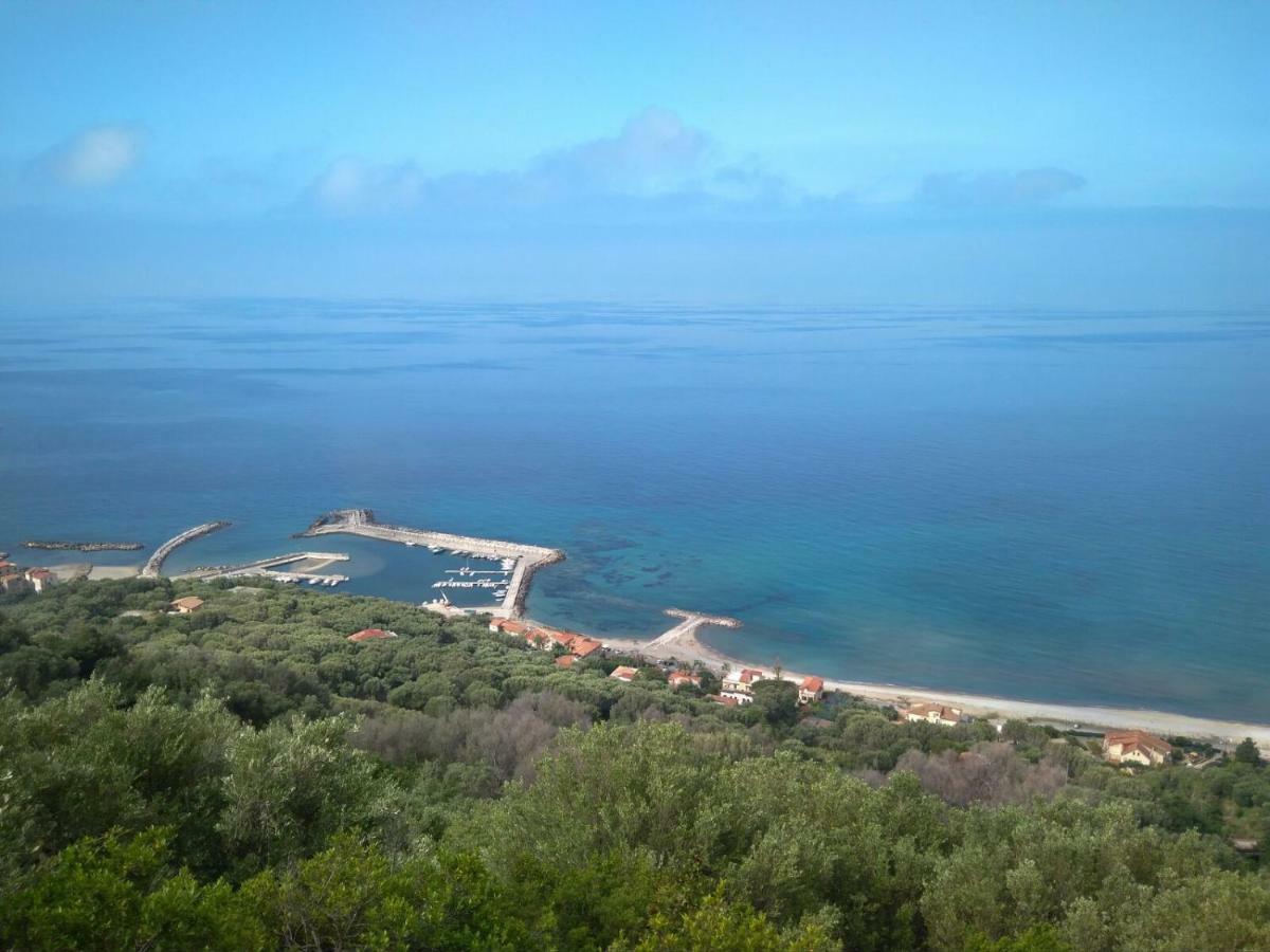 La Casa Del Maestro Attico Apartment Pisciotta Luaran gambar