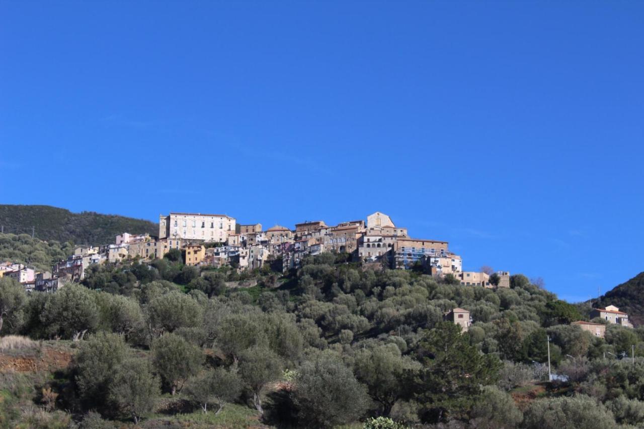 La Casa Del Maestro Attico Apartment Pisciotta Luaran gambar